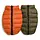 Fabdog Fab Pack-N-Go Reversible Olive/Orange
