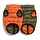 Fabdog Fab Pack-N-Go Reversible Olive/Orange