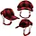 PupLid Camper Hat  red plaid