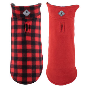 Worthy Dog Worthy Red Buffalo Fargo Fleece