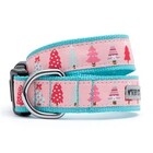 Worthy Pink Holiday Trees Collar