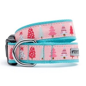 Worthy Pink Holiday Trees Collar