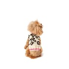 Chilly Dog Sweater Leopard