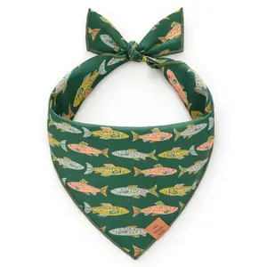 The Foggy Dog Foggy Dog Gone Fishing Bandana