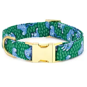 The Foggy Dog Tiger Queen Dog Collar
