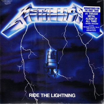 Rhino Metallica - Ride the Lightning LP