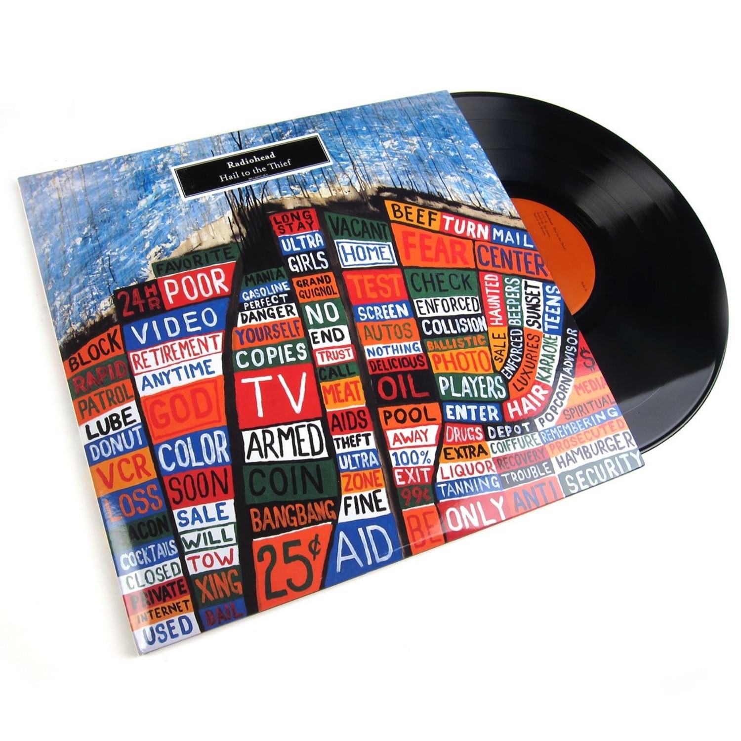 Radiohead「Hail to the Thief」日本語帯付レコード 新品 HAIL