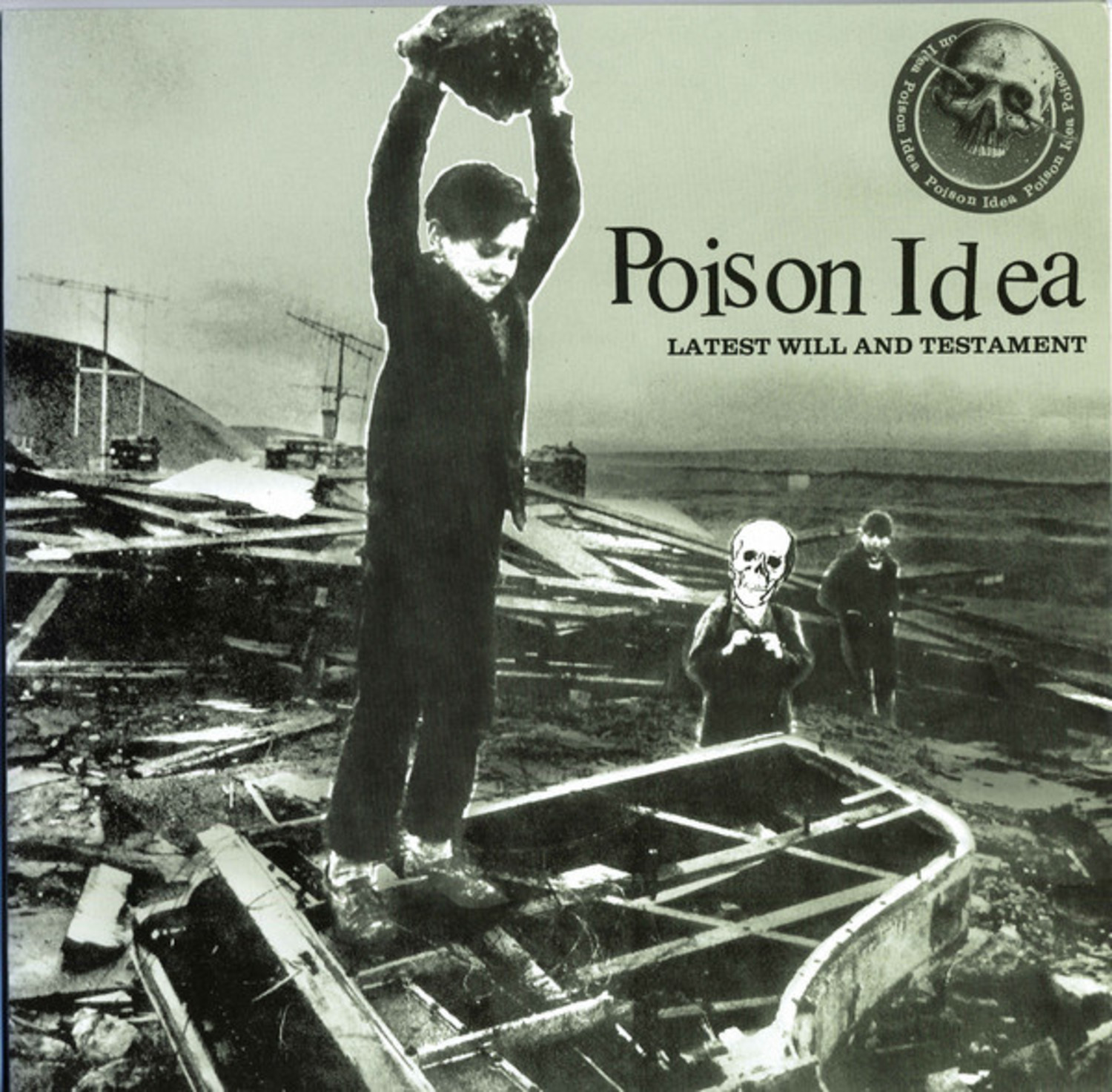 Poison Idea Latest Will And Testament Lp Wax Trax Records