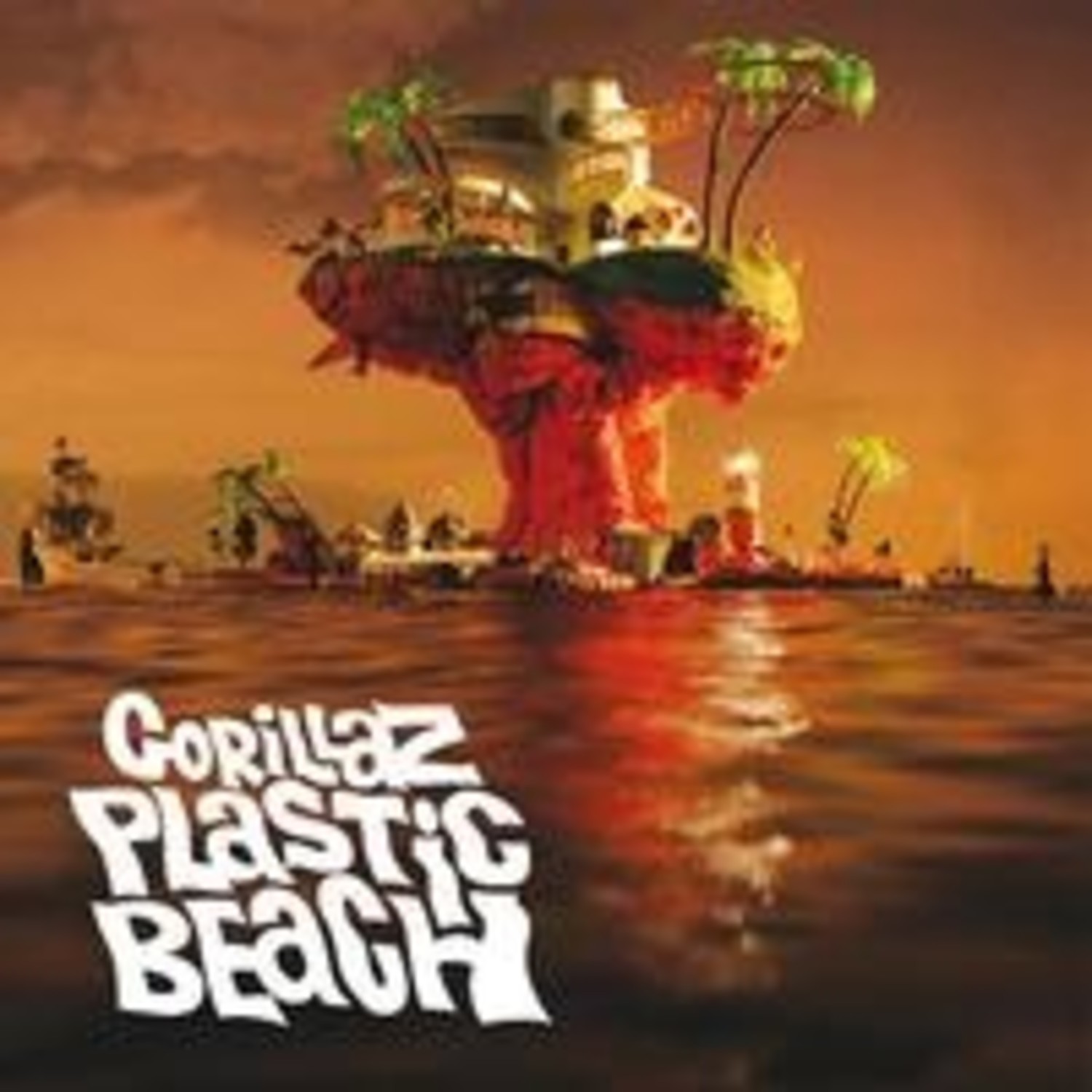 Gorillaz - Plastic Beach LP - Wax Trax Records