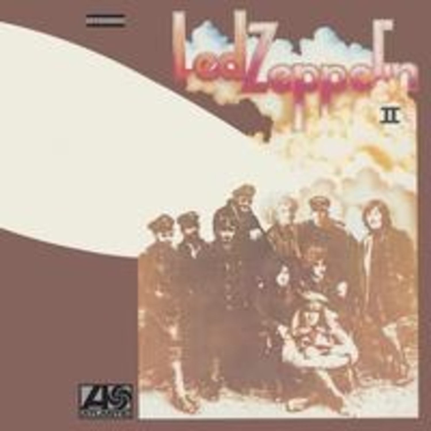 奇跡のほぼ未使用】 Led Zeppelin Ⅱ LPレコード 帯付 補充票