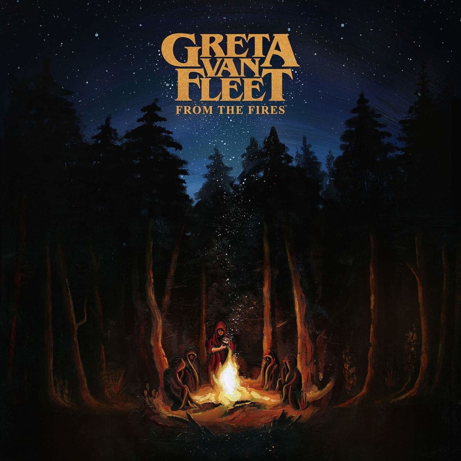 Greta Van Fleet From The Fires LP Wax Trax Records