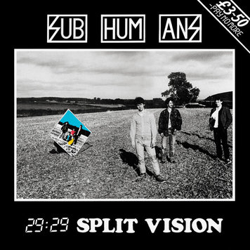 Pirate Press Subhumans - 29:29 Split Vision LP (red vinyl)