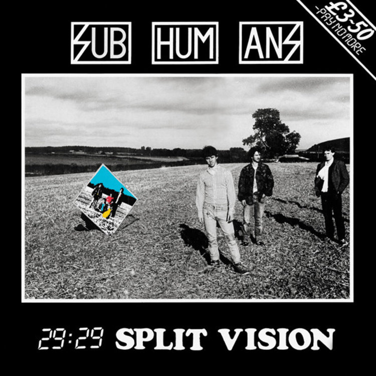 Pirates Press Subhumans - 29:29 Split Vision LP (red vinyl)