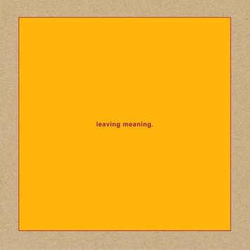 Young God Records Swans - Leaving Meaning. 2LP