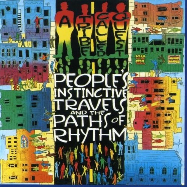 JIVE Tribe Called Quest, A - People's Instinctive Travels... 2LP