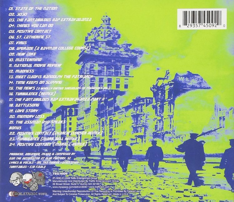 Traffic Deltron 3030 - Delton 3030  LP