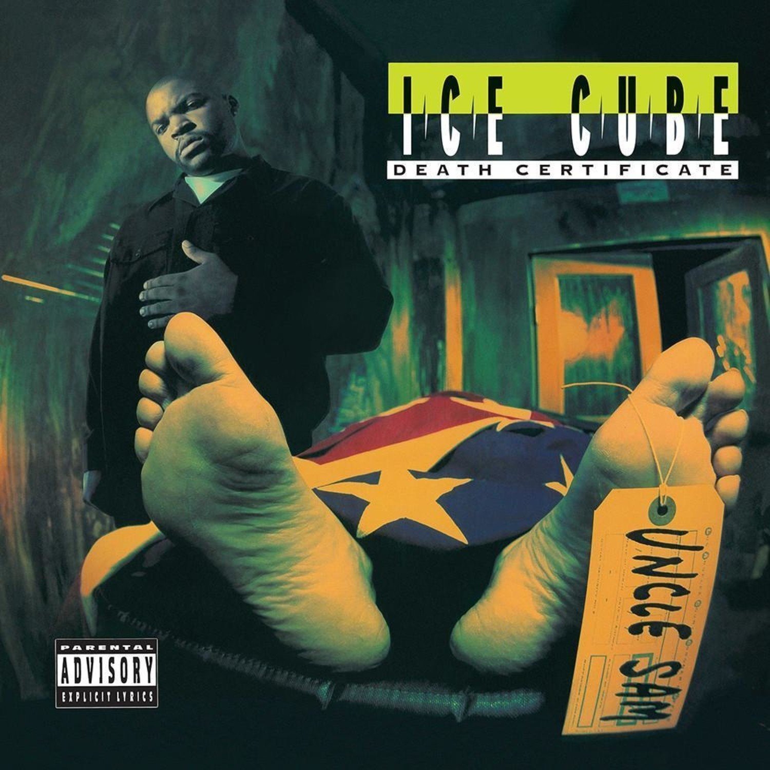ICE CUBE DEATH CERTIFICATE LP 名作オリジナル Ice Cube - Death Certificate LP - Wax Trax Records