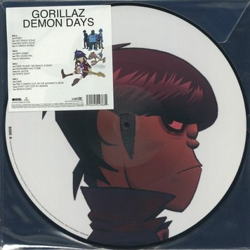 WB/Parlophone Gorillaz - Demon Days 2LP (picture disc)
