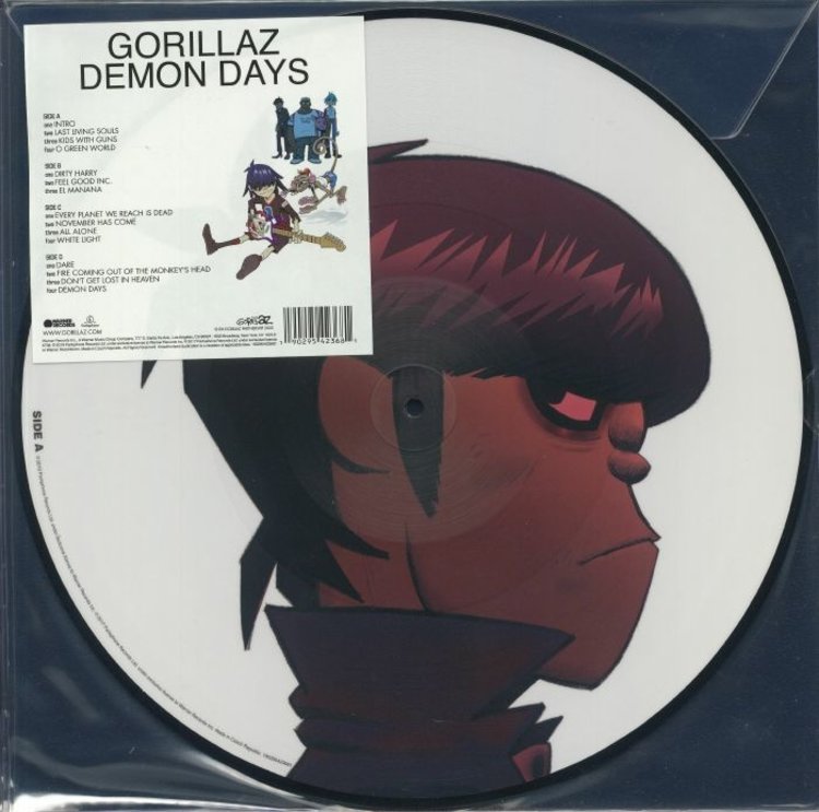 WB/Parlophone Gorillaz - Demon Days 2LP (picture disc)