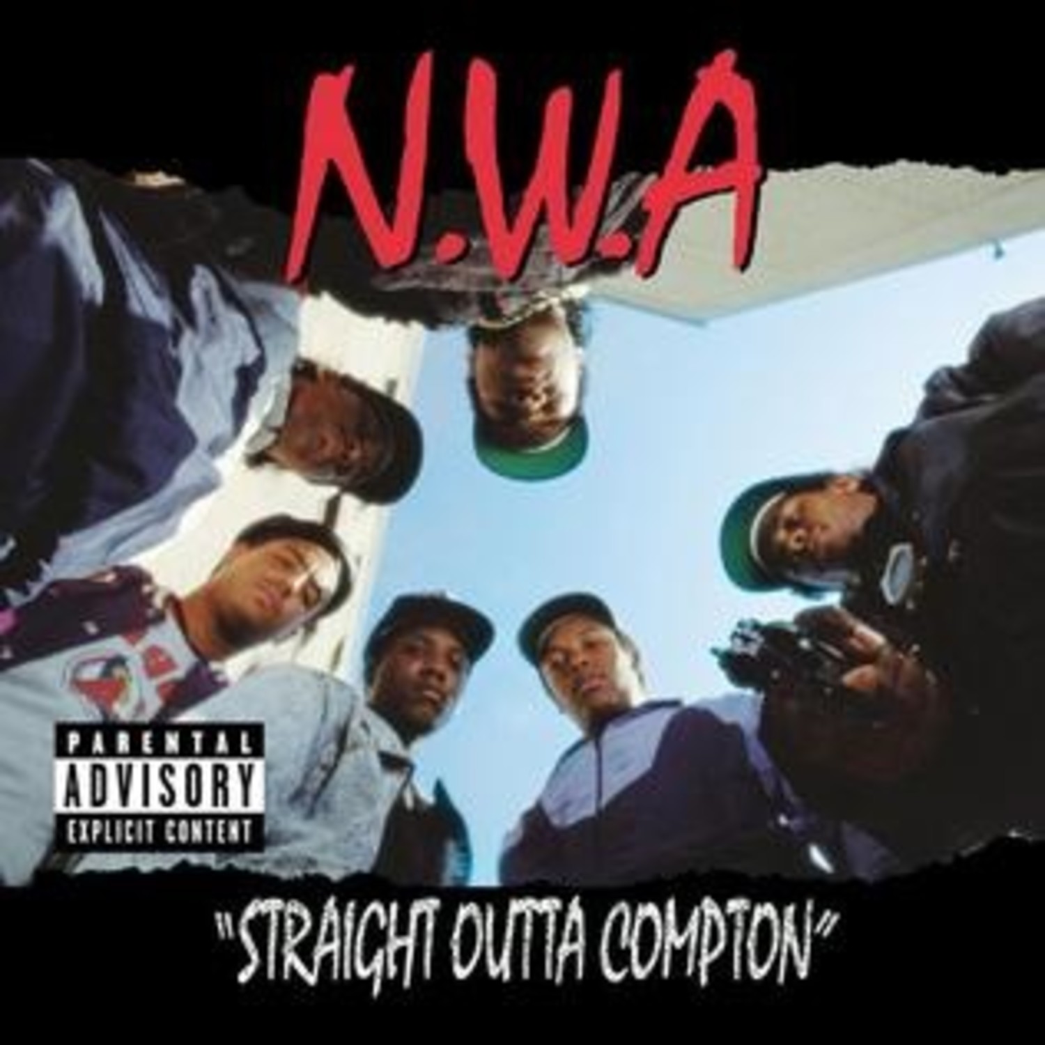 N.W.A. Straight Outta Compton LP Wax Trax Records N.W.A. Straight Outta Compton LP Wax Trax Records