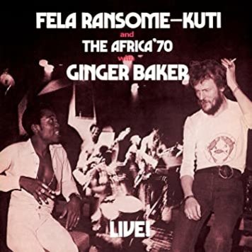 Knitting Factory Fela Kuti - Fela Live with Ginger Baker LP