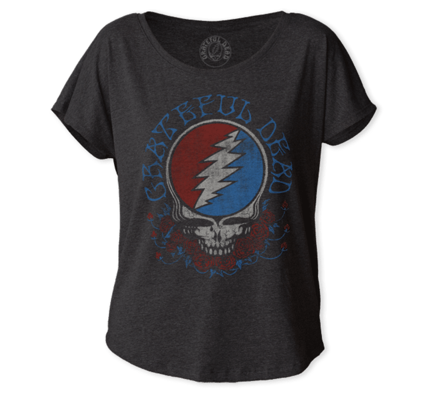 Grateful Dead Steal Your Face T Shirt Wax Trax Records