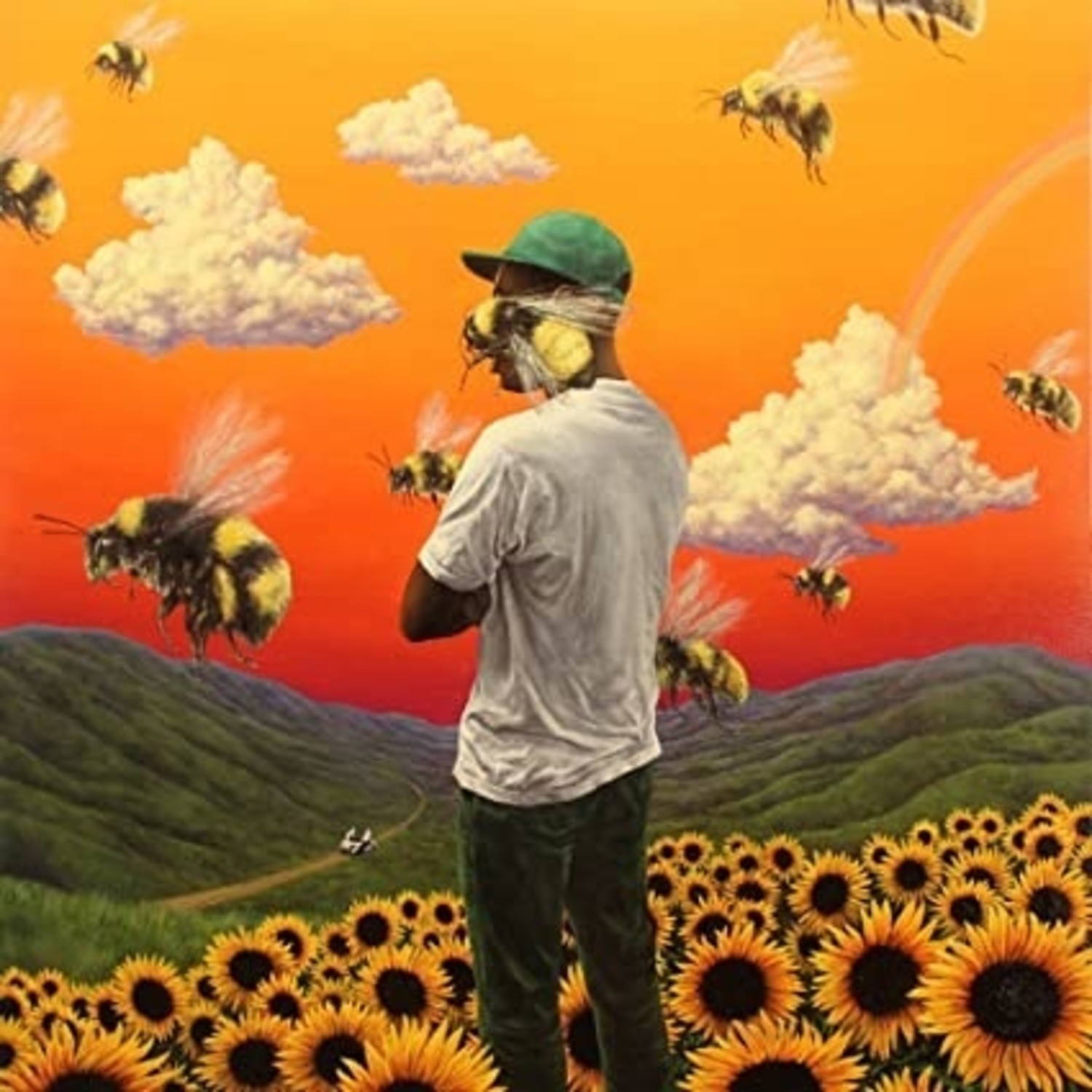 Tyler The Creator Flower Boy直筆サイン入り CD無し Tyler the Creator - Flower Boy LP - Wax Trax Records