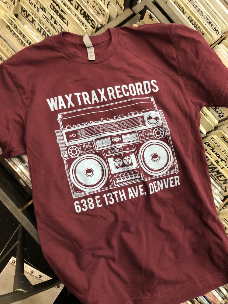 Wax Trax - Boom Box T-Shirt