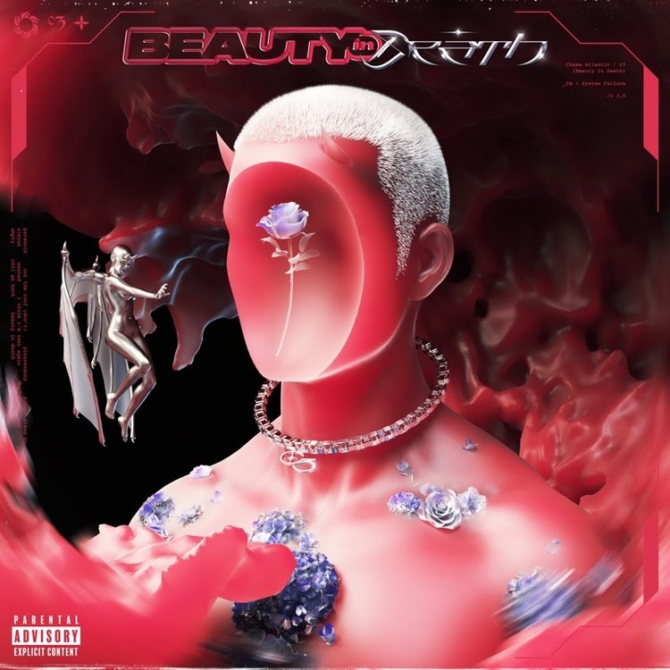 Chase Atlantic - Beauty in Death LP (red/black smoke vinyl)