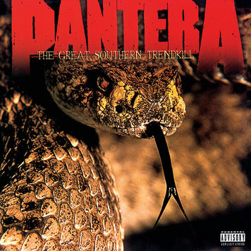 Rhino Pantera - The Great Southern Trendkill LP (White & Sandblasted Orange Marbled Vinyl)