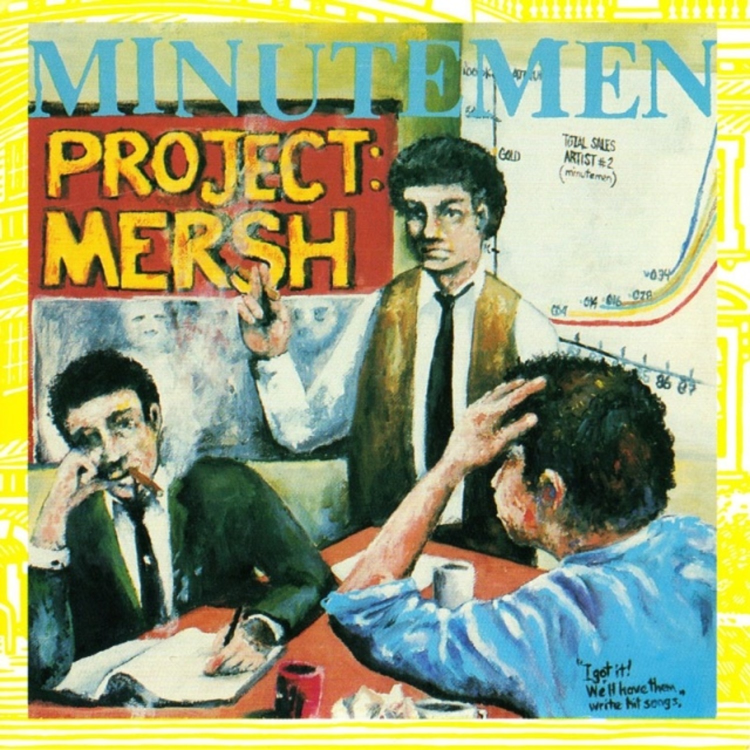 Minutemen - Project: Mersh LP - Wax Trax Records