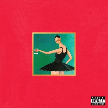Def Jam West, Kanye - My Beautiful Dark Twisted Fantasy 3LP (w/art & poster)