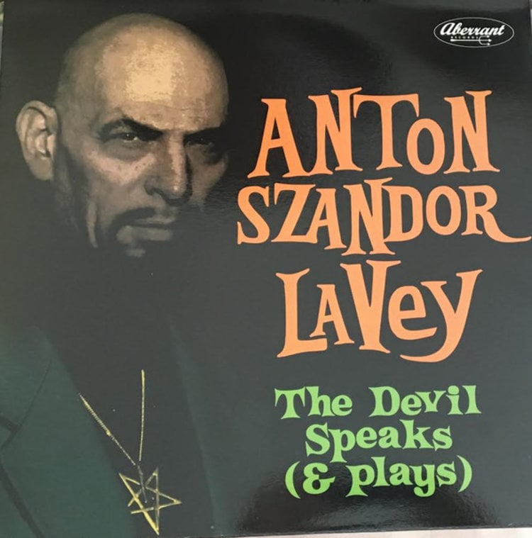 Lavey Anton Szandor Devil Speaks And Plays Lp Wax Trax Records 0729