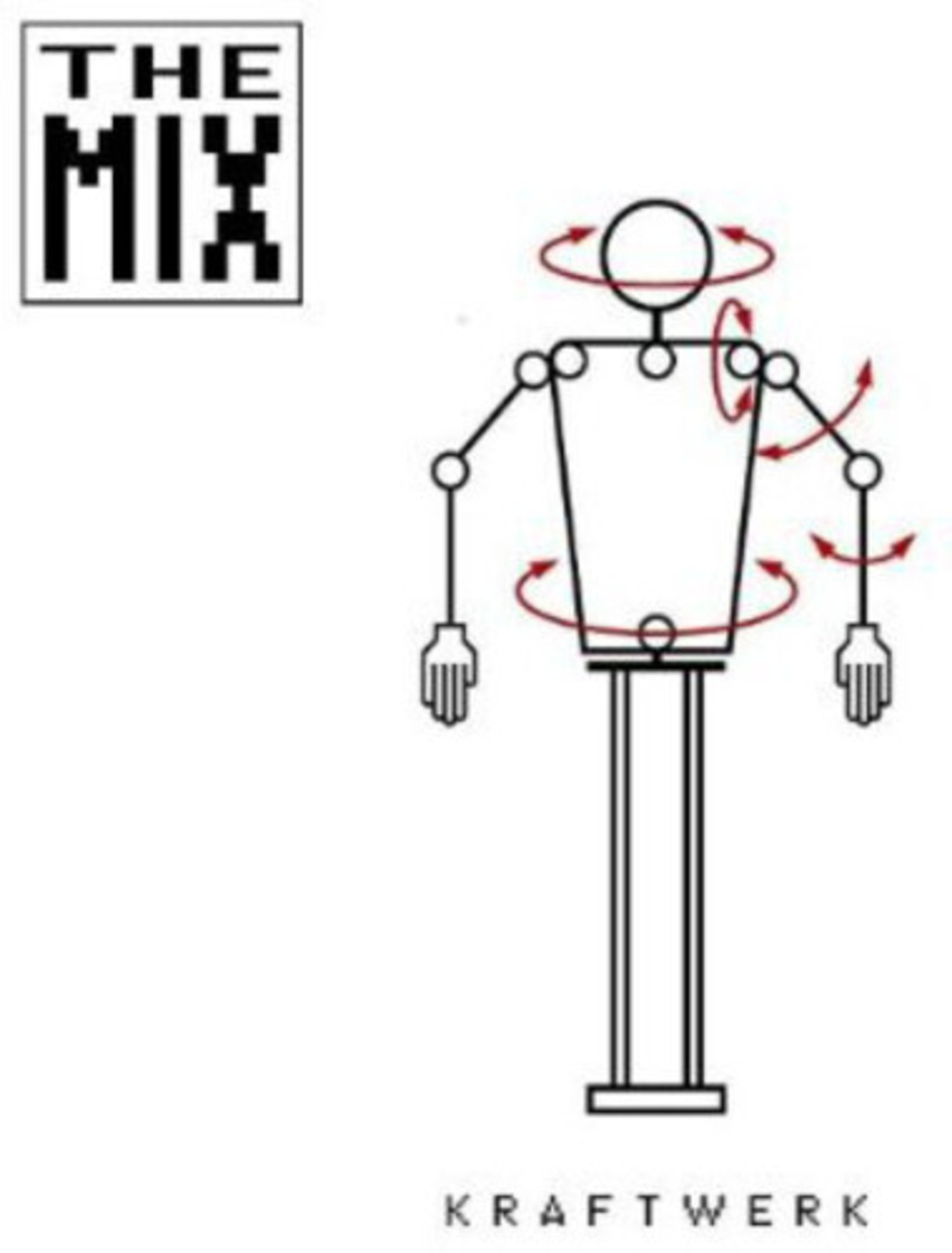 Kraftwerk - Mix 2LP (white vinyl) Trax Records