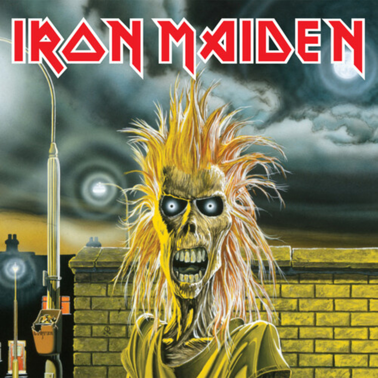 Iron Maiden - (self-altd) LP - Wax Trax Records