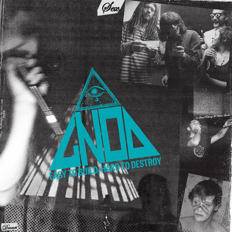 Gnod - Easy To Build Hard To Destroy LP (Blue Vinyl)