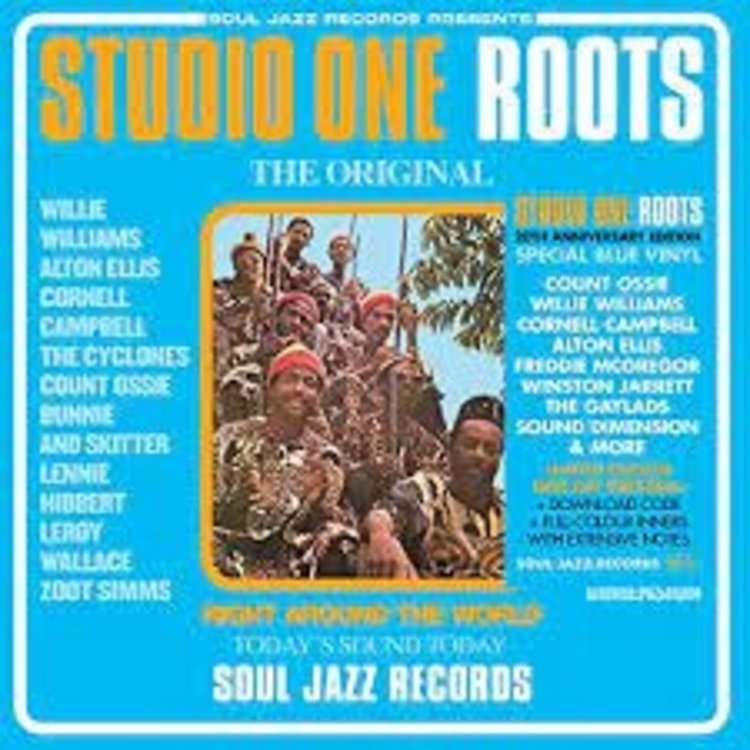 Various - Studio One Roots 2LP (sky blue vinyl Soul Jazz presents)