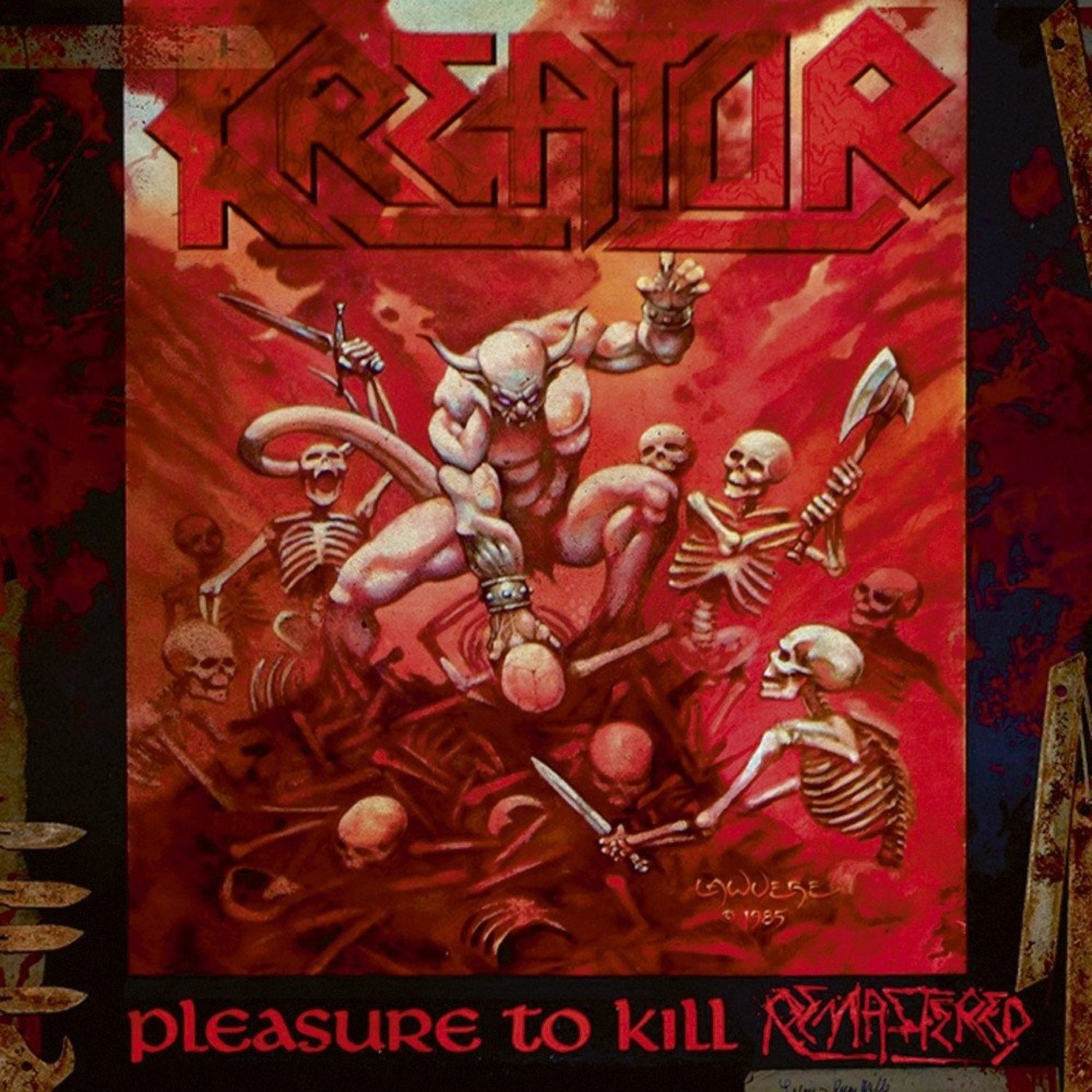 Noise Records Kreator - Pleasure to Kill LP