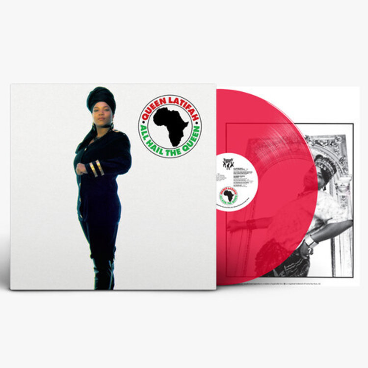 Tommy Boy Queen Latifah - All Hail the Queen  LP (color vinyl)
