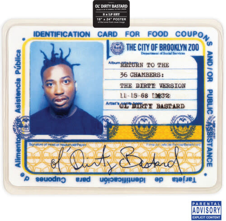GET ON DOWN Ol Dirty Bastard - Return to the 36 Chambers LP
