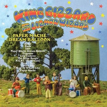 ATO Records King Gizzard & The Lizard Wizard - Paper Mache Dream Balloon 2LP (color vinyl dlx. ed.)(
