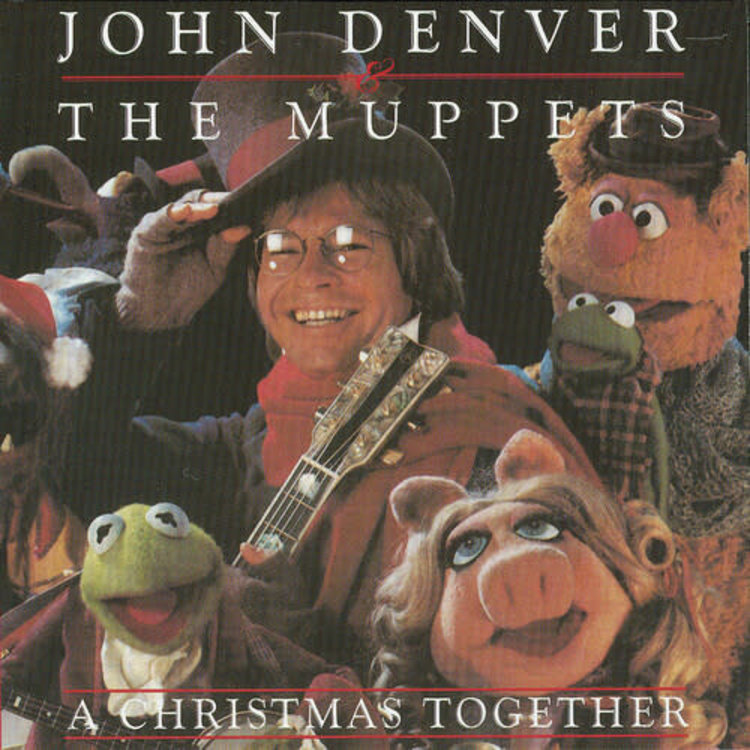 Windstar Denver, John & the Muppets - A Christmas Together LP (candy cane vinyl)