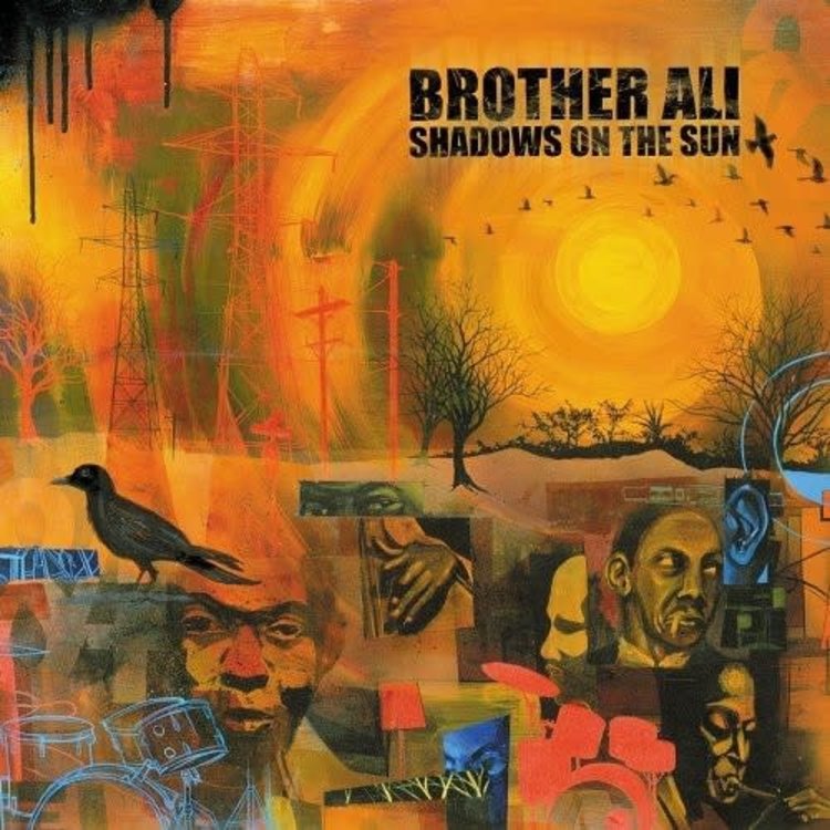Rhymesayers Brother Ali - Shadows on the Sun 2LP (orange & blue vinyl)