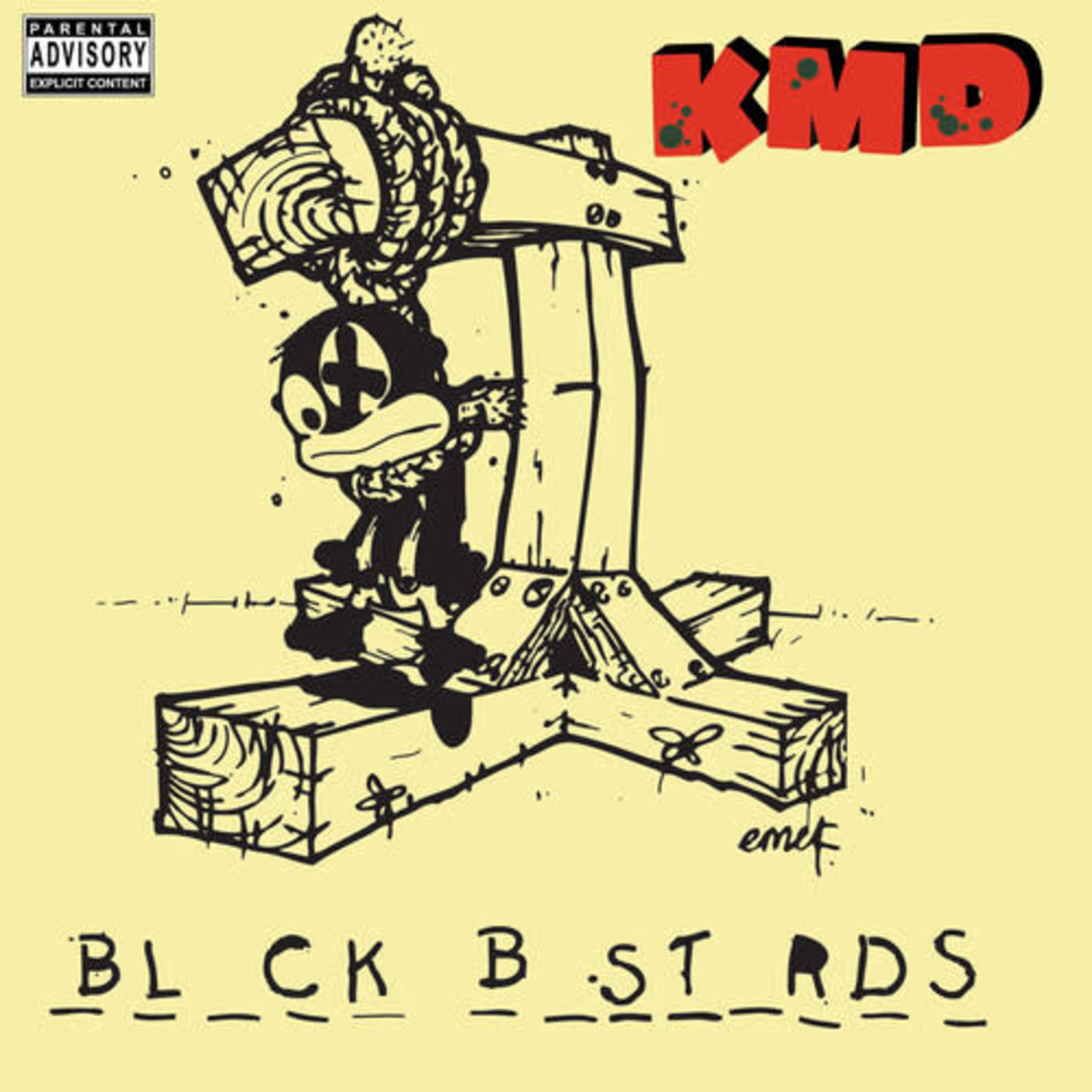 KMD - BL_CK B_ST_RDS LP - Wax Trax Records