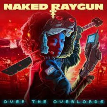 Wax Trax! Naked Raygun - Over The Overlords LP (red vinyl)