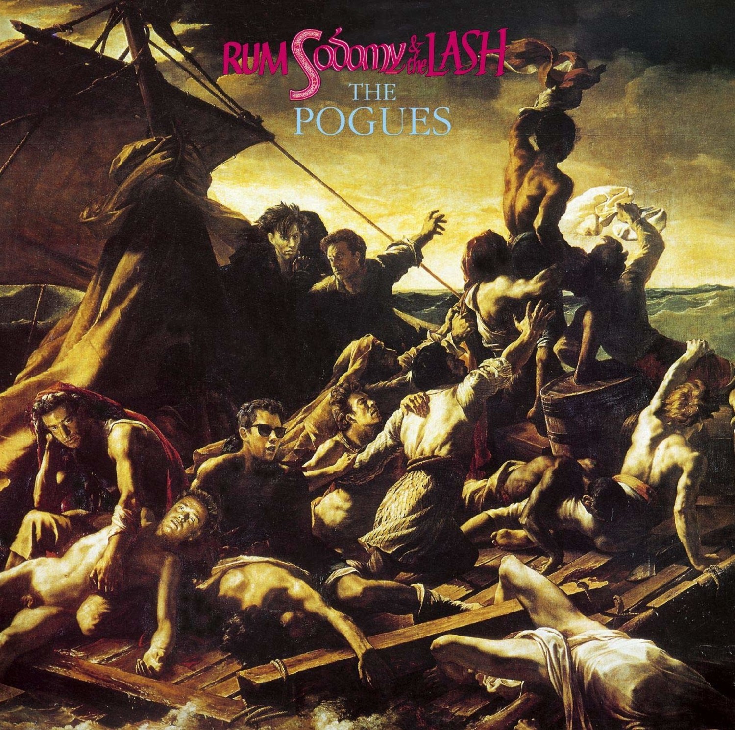 Pogues - Rum, Sodomy and The Lash LP - Wax Trax Records