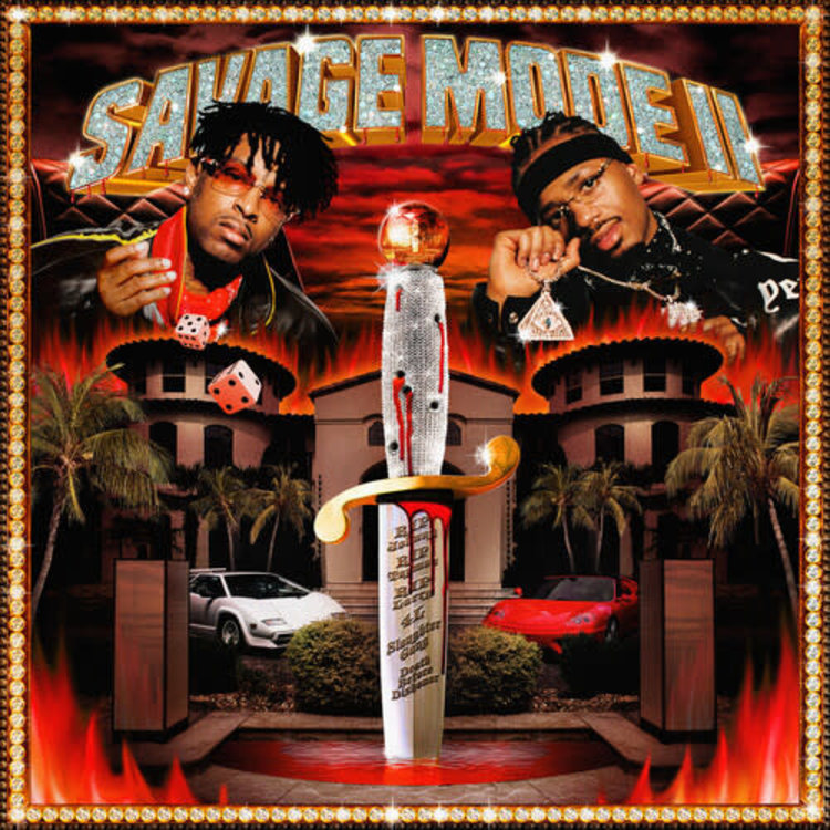 Epic 21 Savage & Metro Boomin - Savage Mode II LP (red vinyl)