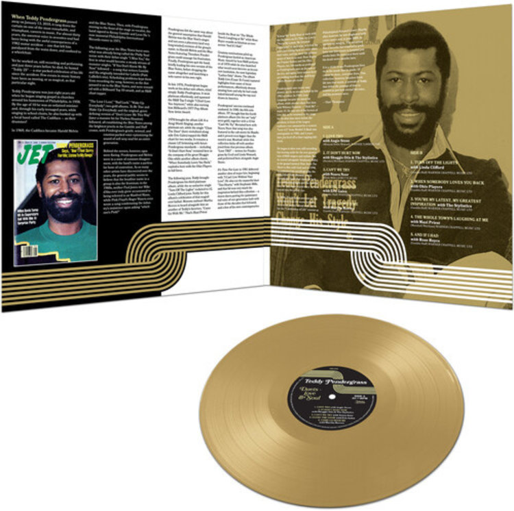 Goldenlane Pendergrass, Teddy - Duets: Love & Soul LP (gold vinyl)