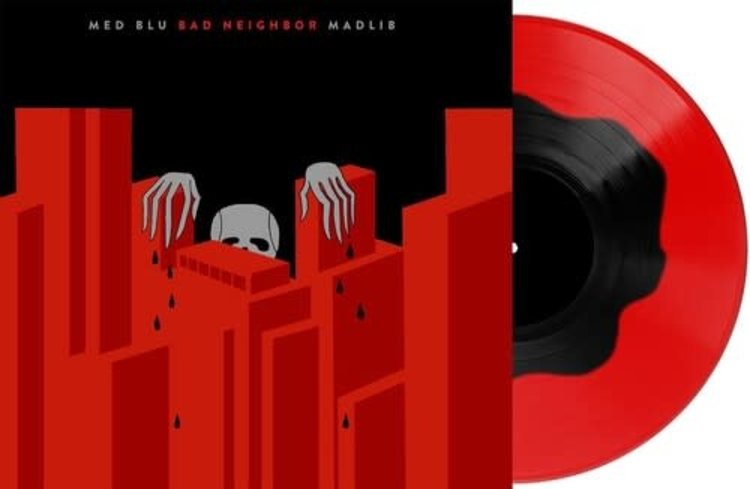 Med/Blu/Madlib - Bad Neighbor LP (red/black vinyl)