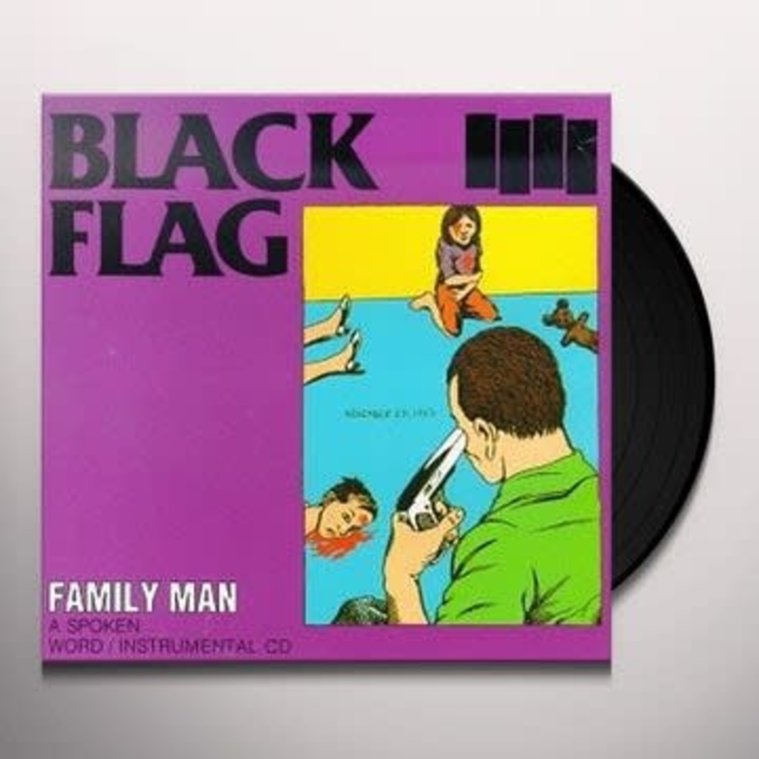 【中古LP】Black Flag - Family Man 米国オリジナル盤。 中古LP】Black Flag - Family Man 米国オリジナル盤。